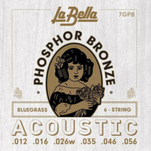 La Bella 7GPB Χορδές Ακουστικής Κιθάρας P. Bronze Bluegrass 012 056 www.zaranikas.gr