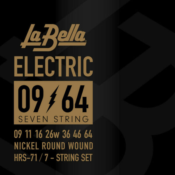 La Bella HRS 71 Χορδές 7άχορδης Ηλεκτρικής Κιθάρας Extra Light 9 64 www.zaranikas.gr5