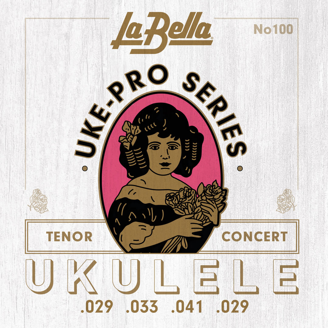 La Bella Uke-Pro Series No.100 Χορδές Ukulele Tenor - Concert La Bella Uke Pro Series No.100 Tenor Concert Strings Zaranikas 1