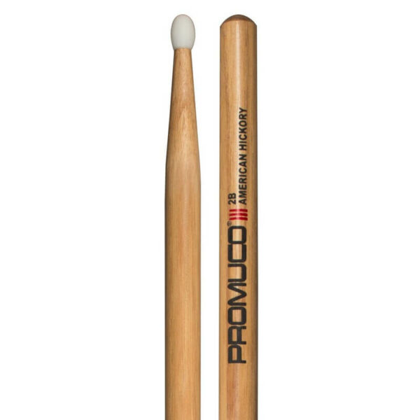 PROMUCO 1801N2B Μπαγκέτες Drums 2B Nylon Tip www.zaranikas.gr