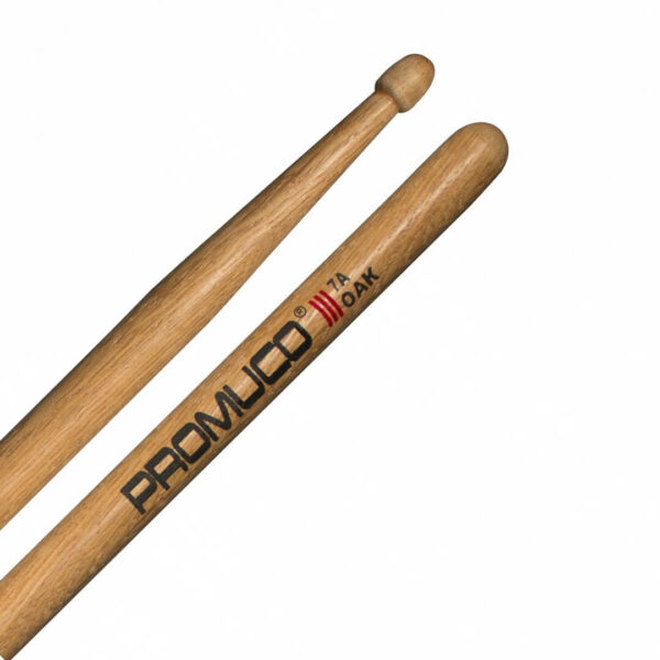 PROMUCO 18037A Oak 7A Drumsticks Wood Tip Zaranikas 1