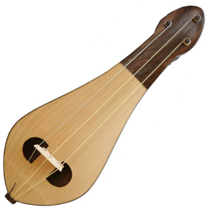 Ζαρανίκας Λύρα Πολίτικη Χειροποίητη Erh 1 (με θήκη και δοξάρι) e04301