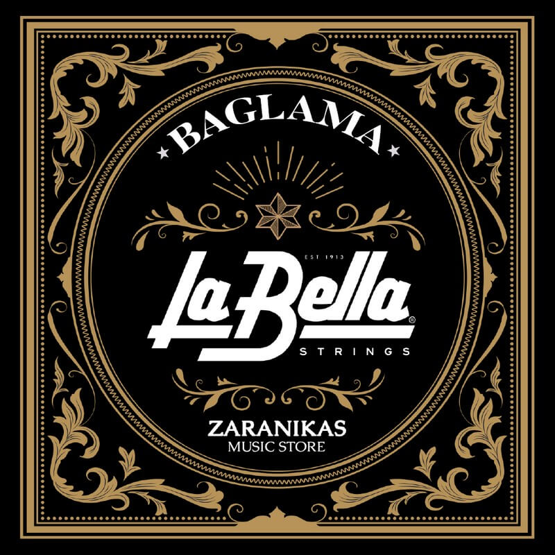 La Bella Χορδές Μπαγλαμά Silverplated 09 labella baglamas