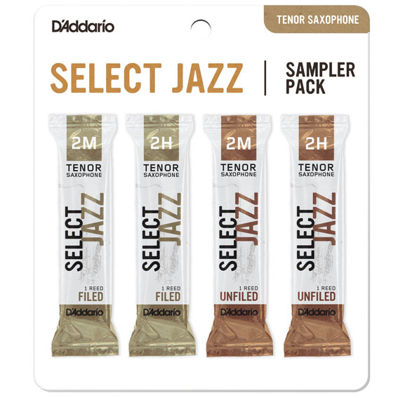 Daddario Select Jazz Pack Καλάμια Τενόρο Σαξοφώνου 4 τεμ. 442987