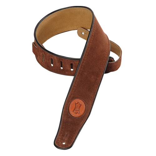 LEVY'S MSS3 Signature Suede Brown 2.5" Ζώνη κιθάρας LEVY'S MSS3 Signature Suede Brown 2.5" Ζώνη κιθάρας