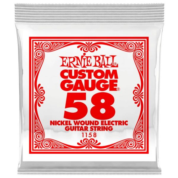 Ernie Ball 1158 Nickel Wound 058 Χορδή ηλεκτρικής κιθάρας