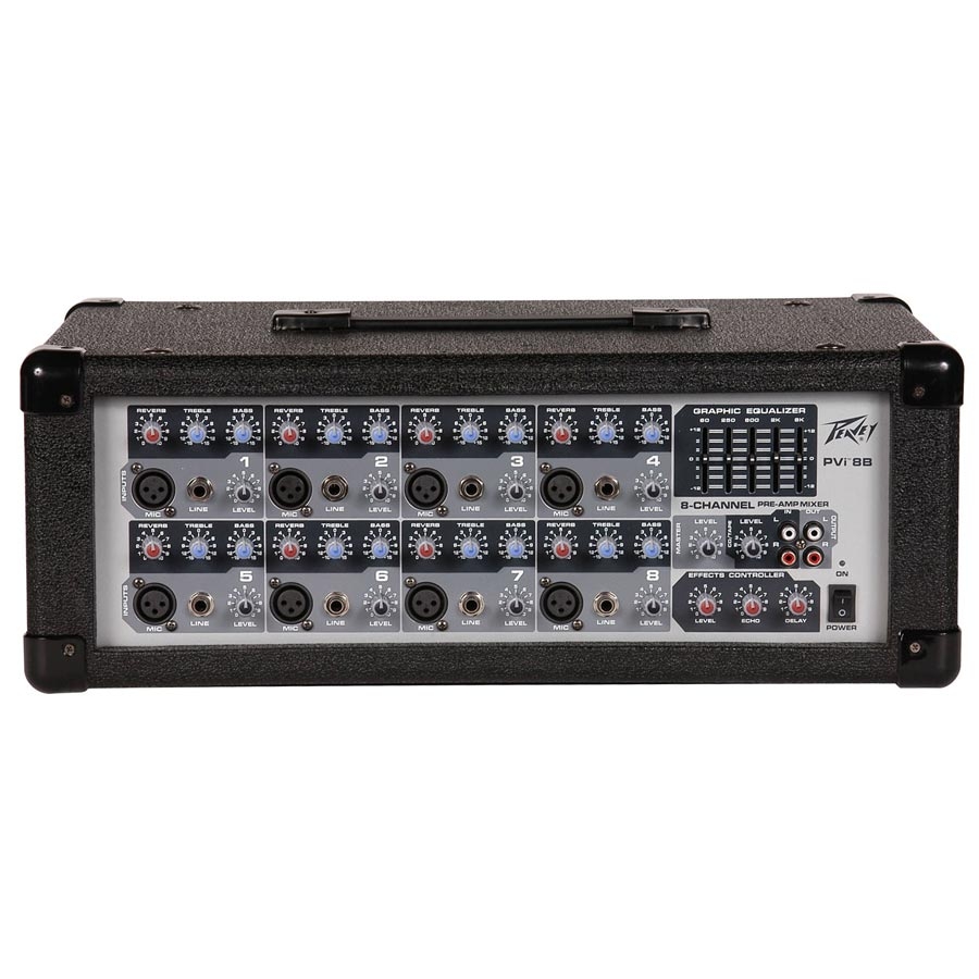 PEAVEY PVi8B 150 Watt RMS Αυτοενισχυόμενη κονσόλα ήχου PEAVEY PVi8B 150 Watt RMS Αυτοενισχυόμενη κονσόλα ήχου