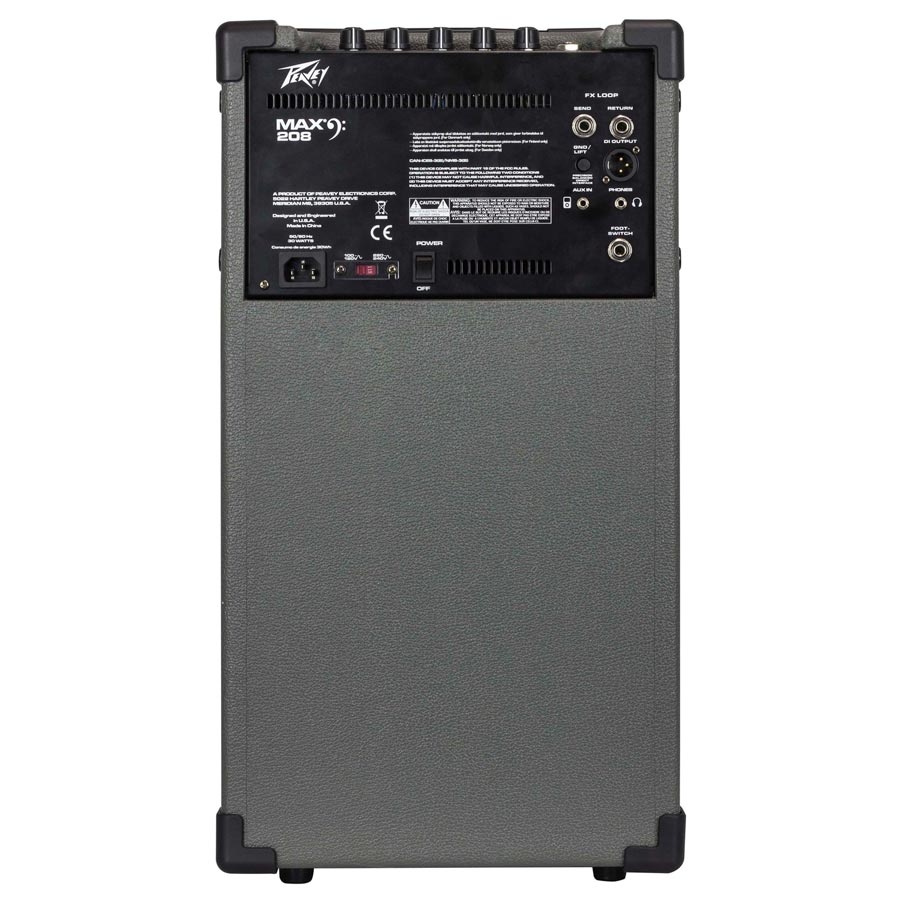 PEAVEY Max 208 2x8" 200 Watt Ενισχυτής μπάσου 119097 36875