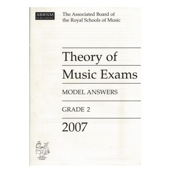 ABRSM ABRSM - Theory of Music Exams 2007 Model Answers  Grade 2 Απαντήσεις εξετάσεων