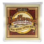 Ernie Ball 2047 Earthwood 80/20 Bronze Silk & Steel Ex.Soft 010-050 Σετ 6 χορδές ακουστικής κιθάρας