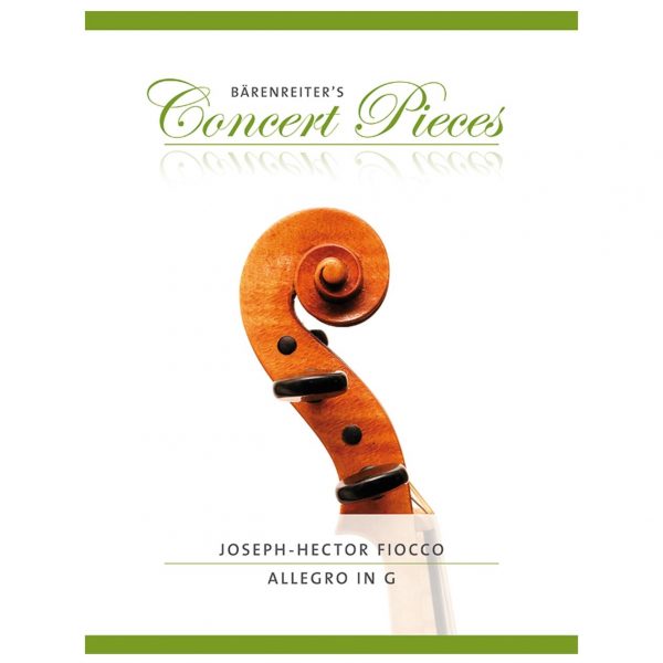 Barenreiter Fiocco - Allegro in G Major for Violin & Piano Βιβλίο για σύνολα