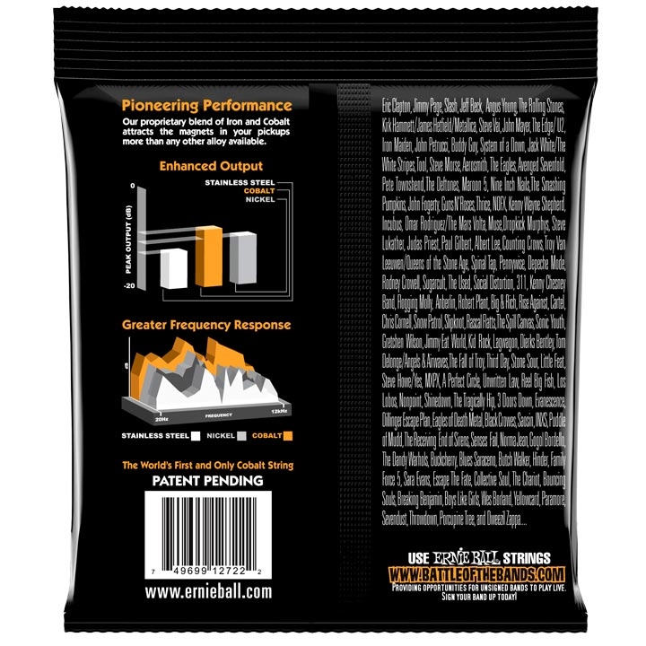 Ernie Ball 2722 Cobalt Hybrid Slinky 009-046 Σετ 6 χορδές ηλεκτρικής κιθάρας 2722 1