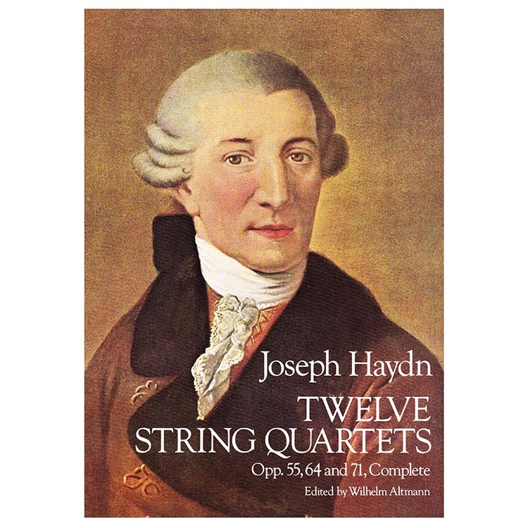 DOVER Publications Haydn - Twelve String Quartets Op. 55 64 71 Βιβλίο για σύνολα DOVER Publications Haydn - Twelve String Quartets Op. 55 64 71 Βιβλίο για σύνολα