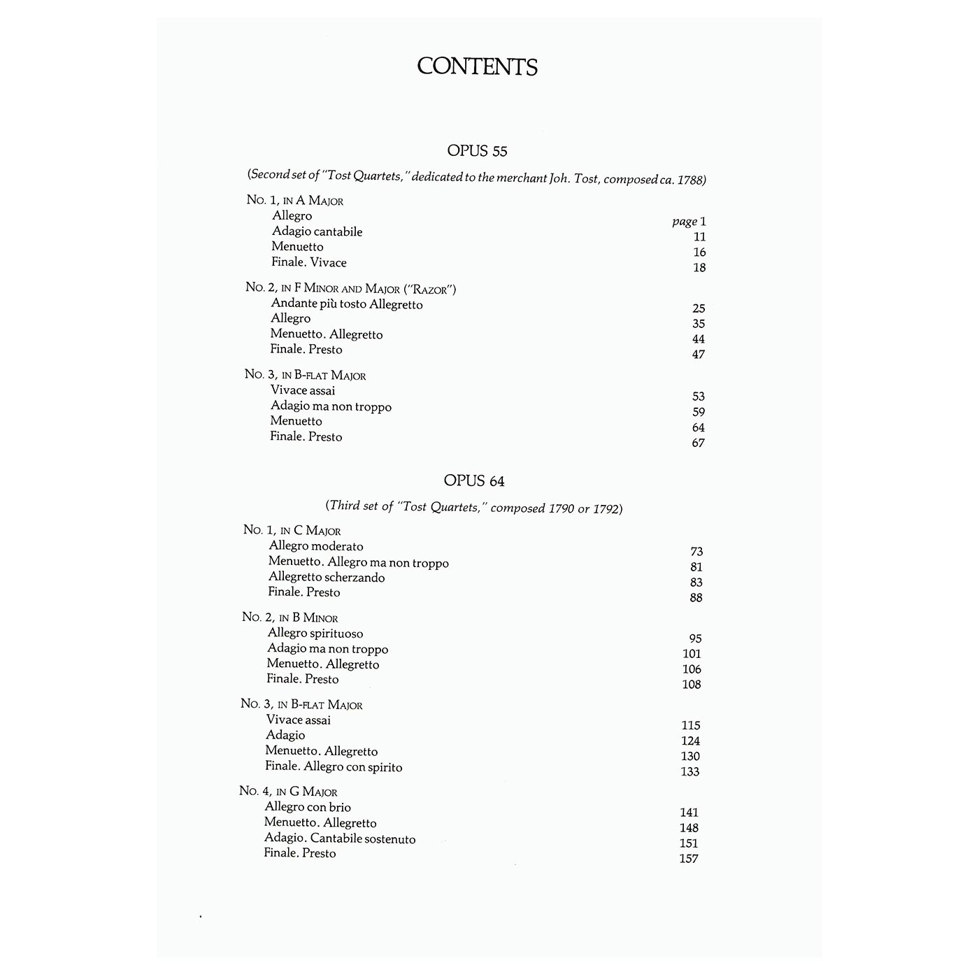 DOVER Publications Haydn - Twelve String Quartets Op. 55 64 71 Βιβλίο για σύνολα 277.eri .000.219 2