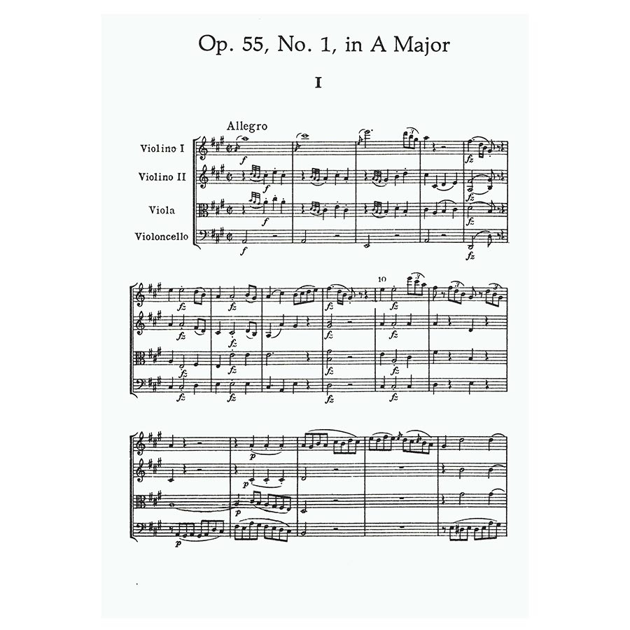 DOVER Publications Haydn - Twelve String Quartets Op. 55 64 71 Βιβλίο για σύνολα 277.eri .000.219 4