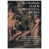 DOVER Publications Mendelssohn - Major Orchestral Works [Full Score] Βιβλίο για σύνολα