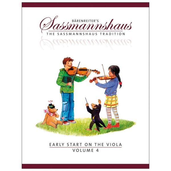 Barenreiter Sassmannshaus - Early Start on the Viola Nr.4 [English] Βιβλίο για βιόλα