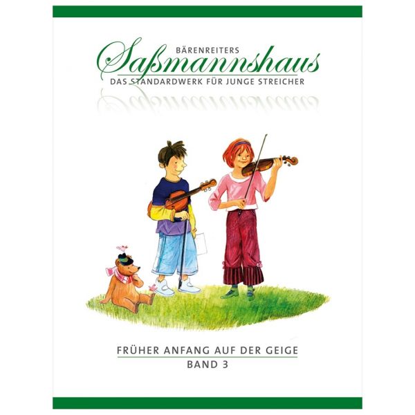 Barenreiter Sassmannshaus - Early Start on the Violin Nr.3 [German] Βιβλίο για βιολί