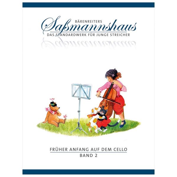 Barenreiter Sassmannshaus - Early Start on the Cello Nr.2 [German] Βιβλίο για τσέλο