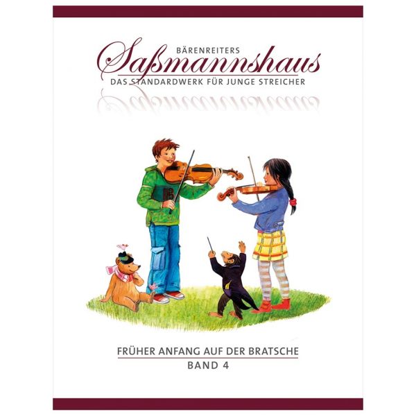 Barenreiter Sassmannshaus - Early Start on the Viola Nr.4 [German] Βιβλίο για βιόλα