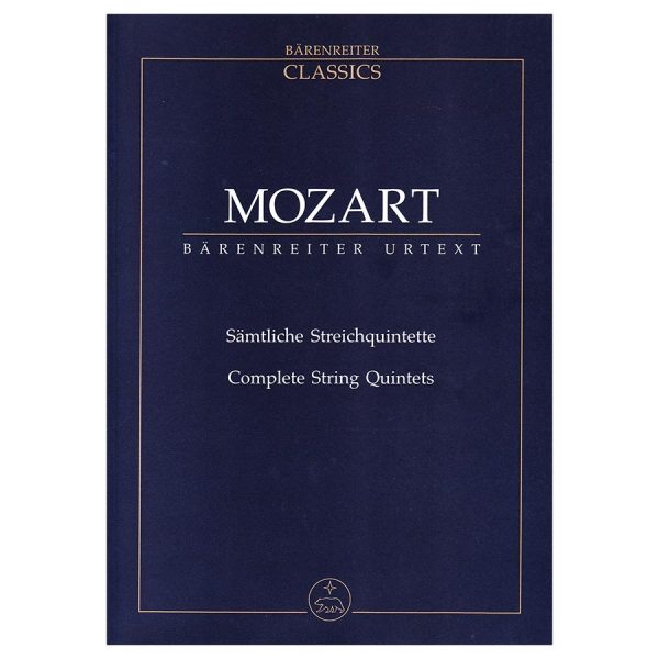Barenreiter Mozart - Complete String Quintets [Pocket Score] Βιβλίο για σύνολα