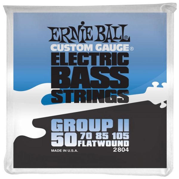 Ernie Ball 2804 FlatWound Group II 050-105 Σετ 4 χορδές ηλεκτρικού μπάσου
