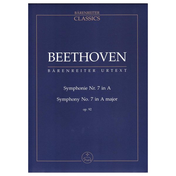 Barenreiter Beethoven - Symphony Nr.7 In A major Op.92 [Pocket Score] Βιβλίο για σύνολα