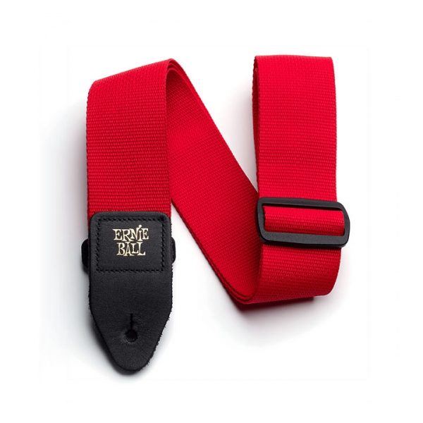 Ernie Ball 4040 Polypro Nylon Red Ζώνη κιθάρας