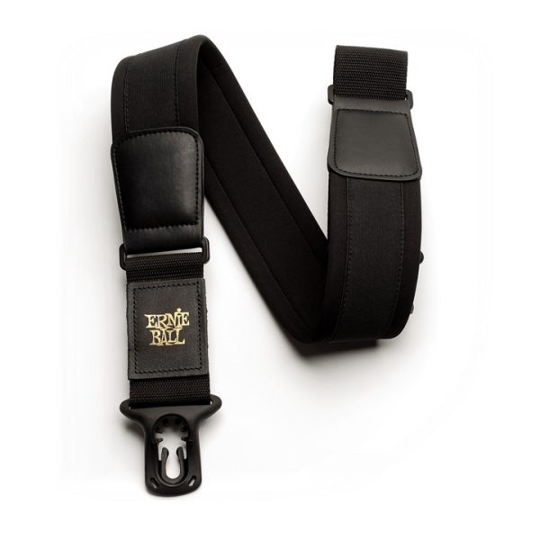 Ernie Ball Padded Regular Neoprene Comfort Polylock Black Ζώνη κιθάρας