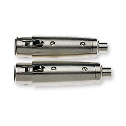 STAGG XLR Female - RCA Female 2 Set Αντάπτορας STAGG XLR Female - RCA Female 2 Set Αντάπτορας
