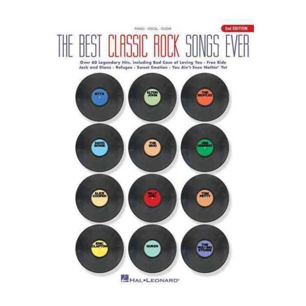 HAL LEONARD The Best Classic Songs Ever (PVG) Βιβλίο για πιάνο, κιθάρα, φωνή