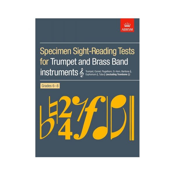 ABRSM ABRSM - Specimen Sight Reading For Trumpet & Brass Band  Grades 6-8 Βιβλίο για τρομπέτα