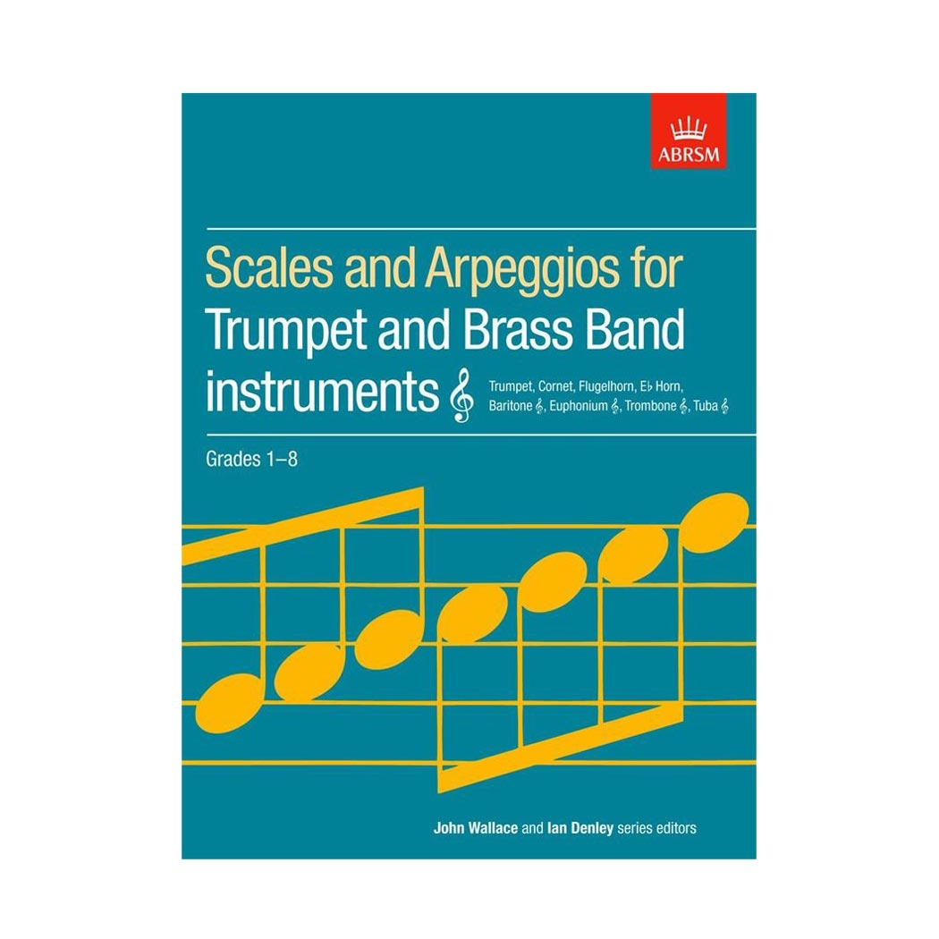 ABRSM ABRSM - Scales & Arpeggios For Trumpet & Brass Band Grades 1-8 Βιβλίο για τρομπέτα ABRSM ABRSM - Scales & Arpeggios For Trumpet & Brass Band Grades 1-8 Βιβλίο για τρομπέτα