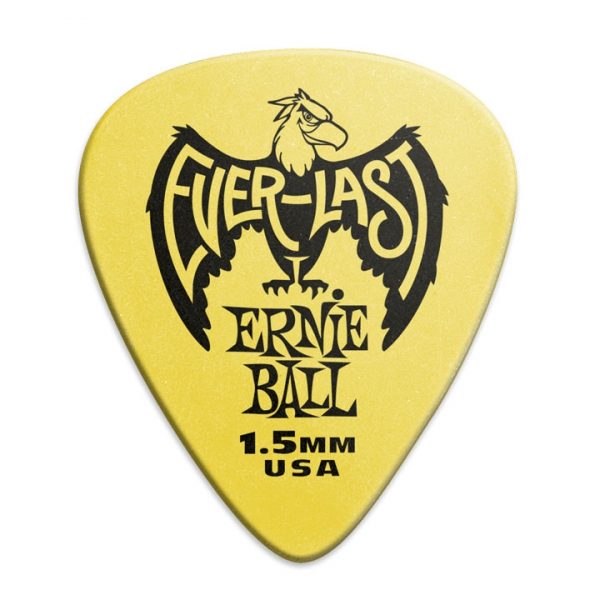 Ernie Ball 9195 Everlast 1.5mm Yellow Πέννα (1 Τεμάχιο)