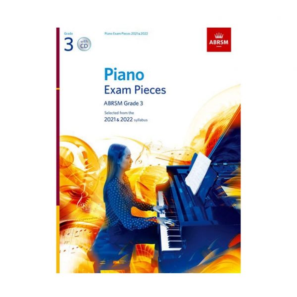 ABRSM Piano Exam Pieces 2021 & 2022, Grade 3 with CD Βιβλίο για πιάνο