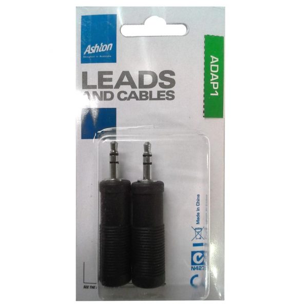 Ashton ADAP1 Jack Female Stereo - Mini Jack Male Stereo Αντάπτορας