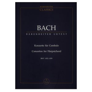 Barenreiter J. S. Bach - Concertos for Harpsichord BWV 1052-1059 Βιβλίο