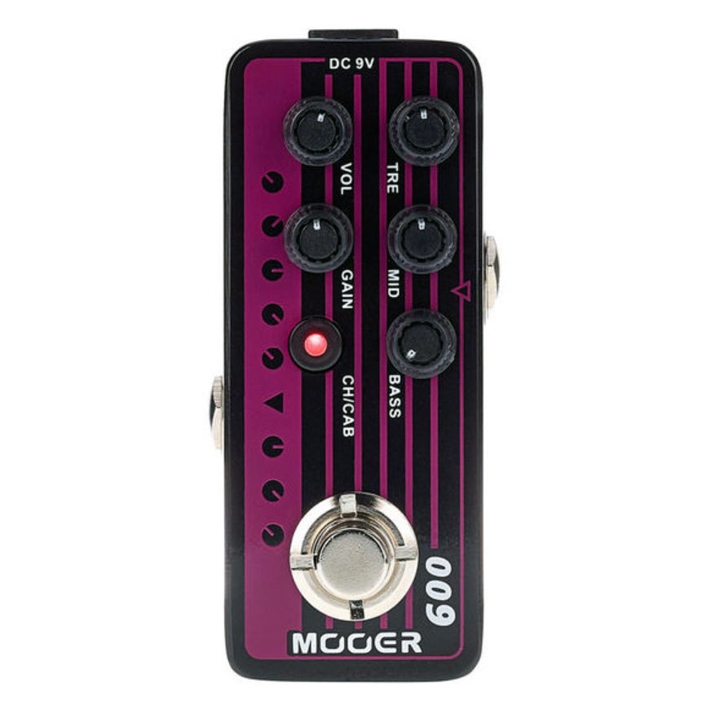 MOOER Blacknight 009 Preamp Μονό πετάλι κιθάρας MOOER Blacknight 009 Preamp Μονό πετάλι κιθάρας