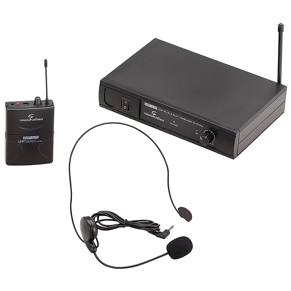 SOUNDSATION WF-U11PC UHF Headset Σετ ασύρματο μικρόφωνο SOUNDSATION WF-U11PC UHF Headset Σετ ασύρματο μικρόφωνο