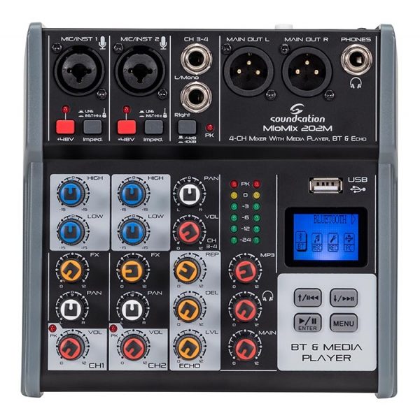 SOUNDSATION MIOMIX 202M Κονσόλα ήχου