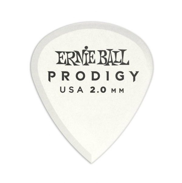 Ernie Ball 9203 Mini Prodigy 2.0mm White Πέννα (1 Τεμάχιο)