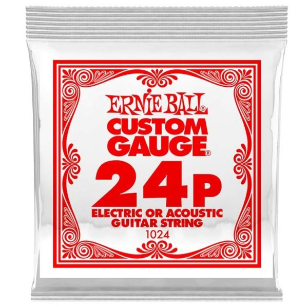 Ernie Ball 1024 Plain Steel 024p Χορδή ηλεκτρικής κιθάρας