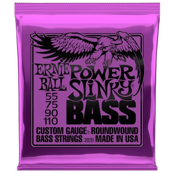 Ernie Ball 2831 Nickel Wound Power Slinky 055-110 Σετ 4 χορδές ηλεκτρικού μπάσου