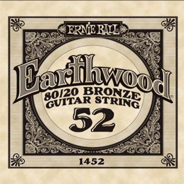 Ernie Ball 1452 Earthwood Bronze 052 Χορδή ακουστικής κιθάρας