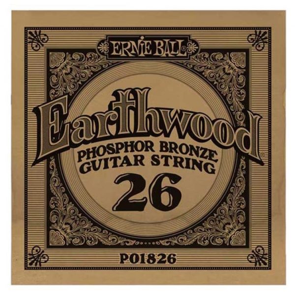 Ernie Ball 1826 Phosphor Bronze Slinky 026 Χορδή ακουστικής κιθάρας