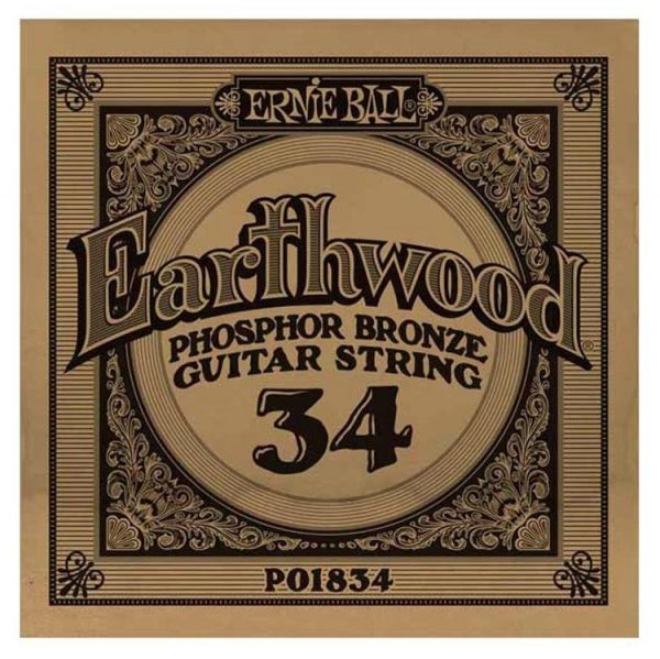 Ernie Ball 1834 Phosphor Bronze Slinky 034 Χορδή ακουστικής κιθάρας