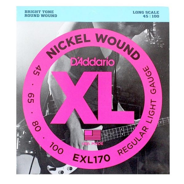 D'Addario EXL170 045-100 Σετ 4 χορδές ηλεκτρικού μπάσου