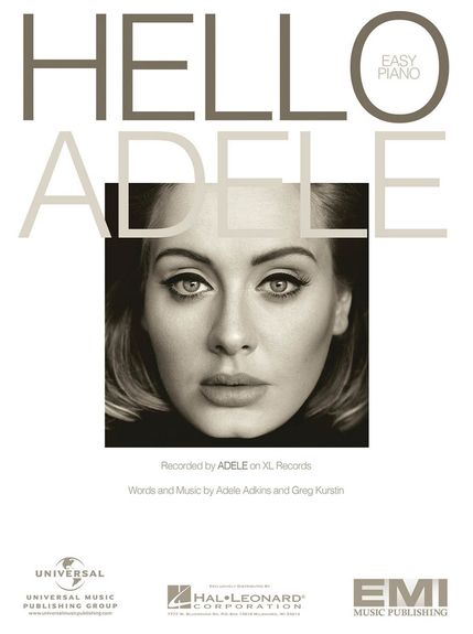 HAL LEONARD Adele - Easy piano Βιβλίο για πιάνο HAL LEONARD Adele - Easy piano Βιβλίο για πιάνο