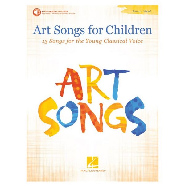 HAL LEONARD Art Songs For Children (Book & Online Audio) Βιβλίο