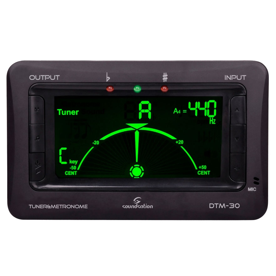 SOUNDSATION DTM-30 Chromatic Κουρδιστήρι - Μετρονόμος SOUNDSATION DTM-30 Chromatic Κουρδιστήρι - Μετρονόμος